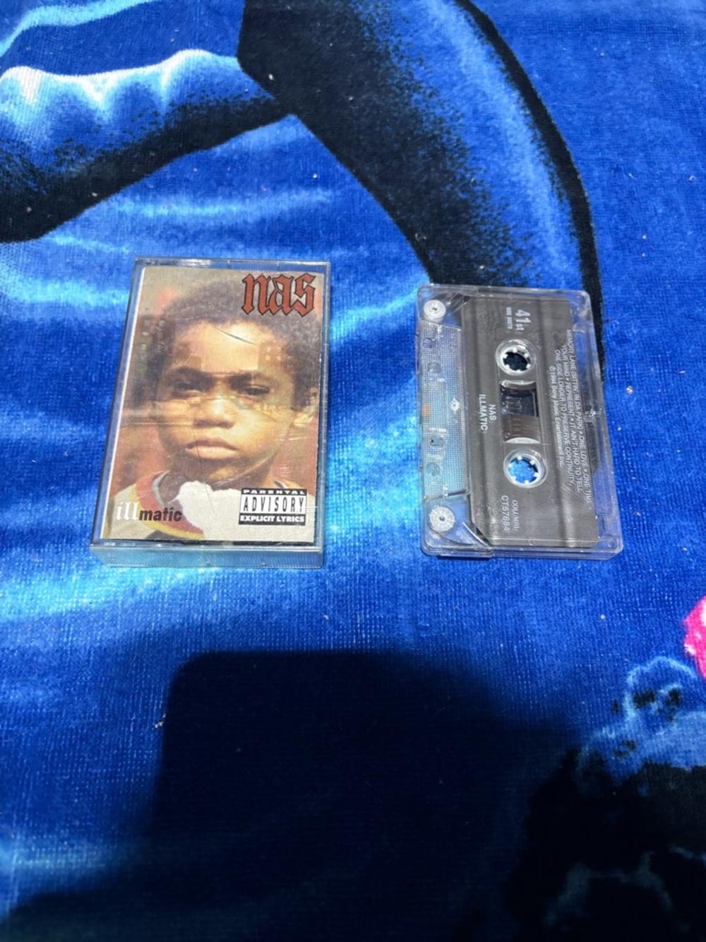 Nas Illmatic - Rap Hip Hop Cassette (Columbia, CT 57684)